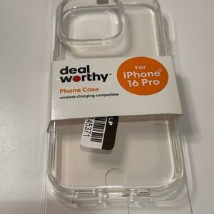 3 phone cases Clear Phone Case for iPhone 16 Pro